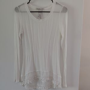 American Rag Sheer Knit Top